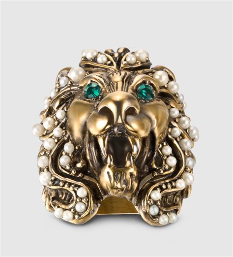 patricia gucci wedding ring|female gucci lion ring.